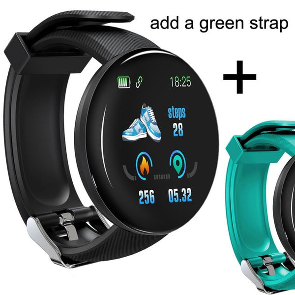 Waterproof Blood Pressure Round Smartwatch
