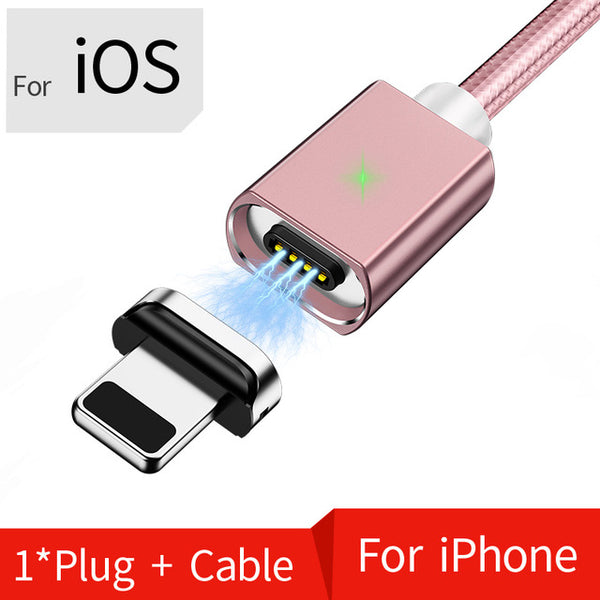 2M Magnetic Micro USB Cable For Phone
