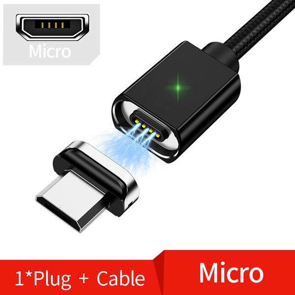 2M Magnetic Micro USB Cable For Phone