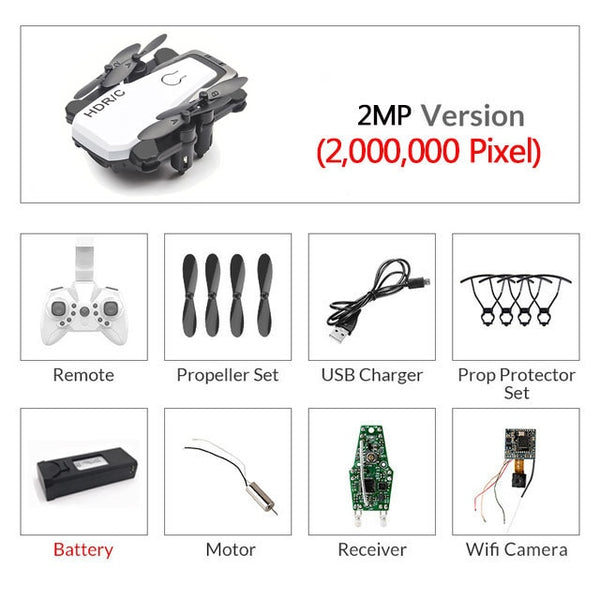 RC Quadrocopter Foldable Mini Drone