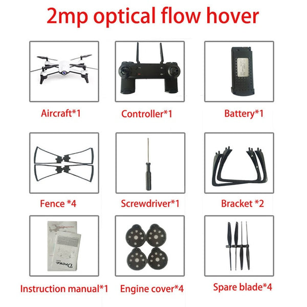 1080p Optical Flow Dual Camera Drone