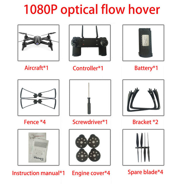 1080p Optical Flow Dual Camera Drone