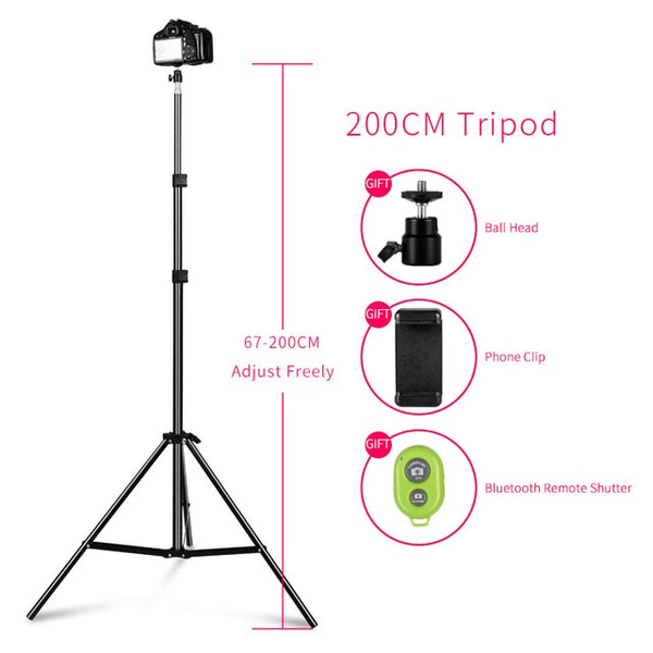 Universal Portable Aluminum tripod