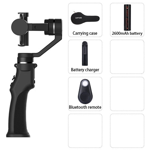 3 Axis Handheld Gimbal Stabilizer