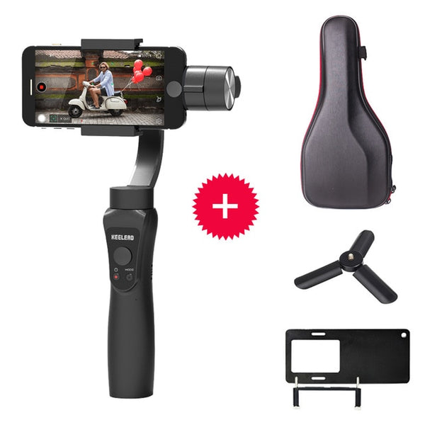 Pull & Zoom Handheld Gimbal Stabilizer