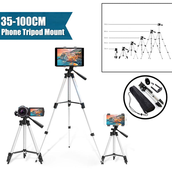 36-100cm Aluminium Adjustable Tripod