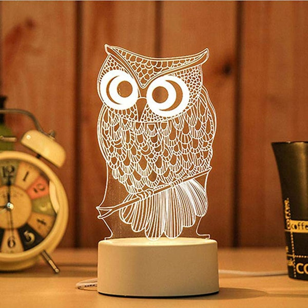 3D USB Acrylic Night Lights