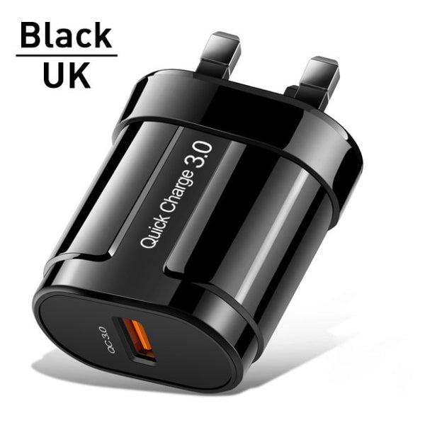 QC 3.0 USB US EU Charger