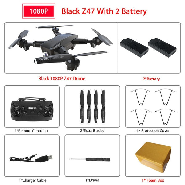 4K 1080P HD Camera RC Drone