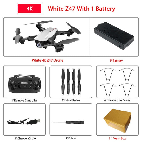 4K 1080P HD Camera RC Drone