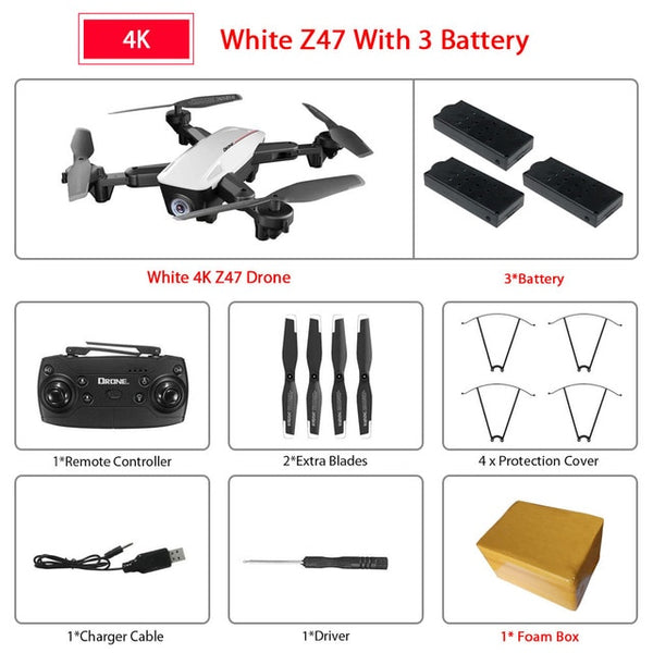 4K 1080P HD Camera RC Drone