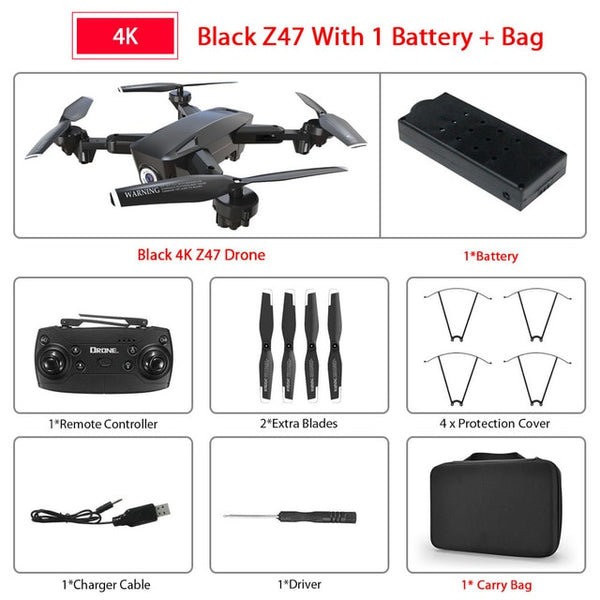 4K 1080P HD Camera RC Drone