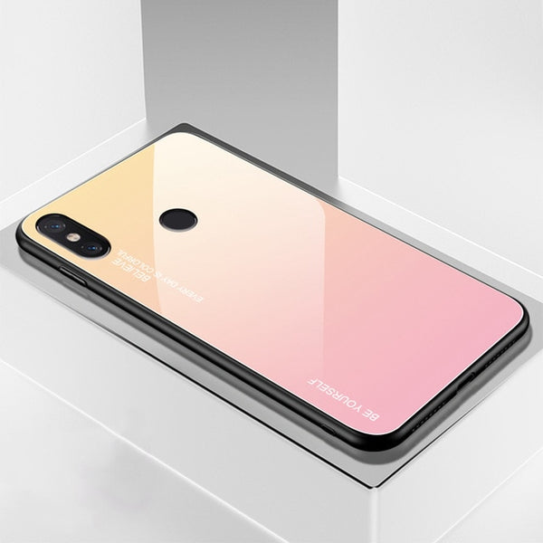Gradient Tempered Glass Case For Xiaomi