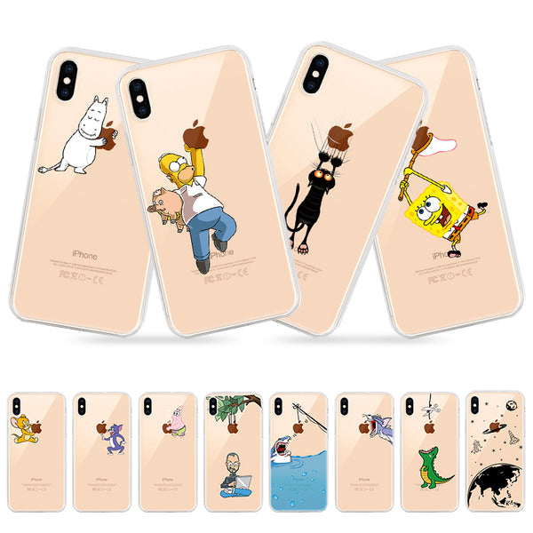 Transparent Soft TPU Case For iPhone