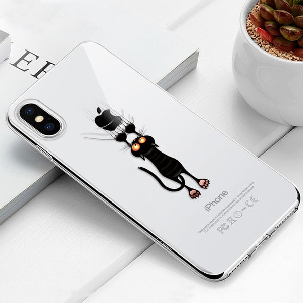 Transparent Soft TPU Case For iPhone