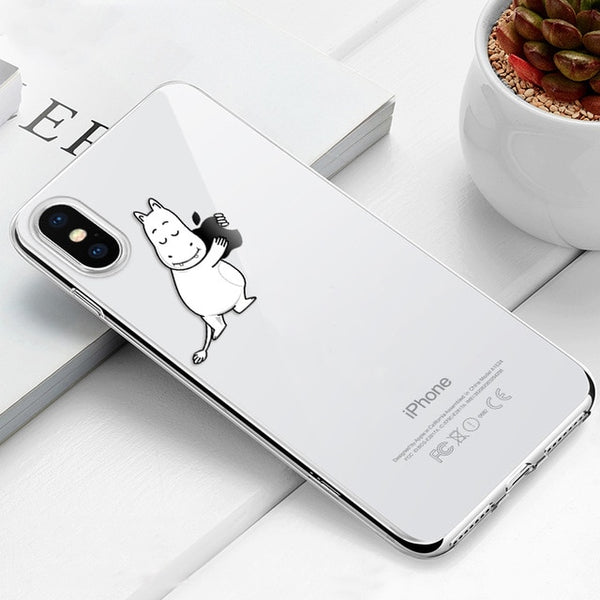 Transparent Soft TPU Case For iPhone