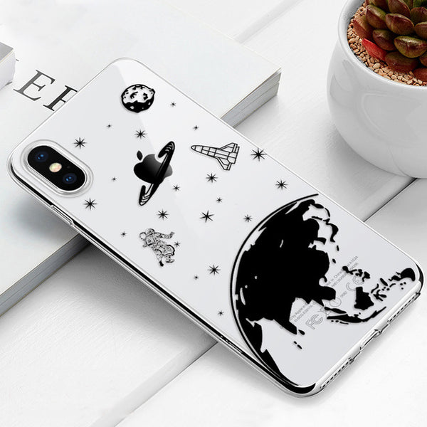 Transparent Soft TPU Case For iPhone