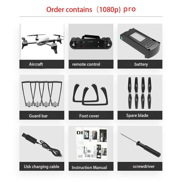 WiFi FPV RC Drone With 4K Camera