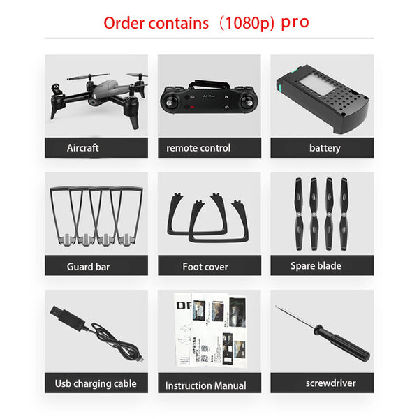 WiFi FPV RC Drone With 4K Camera