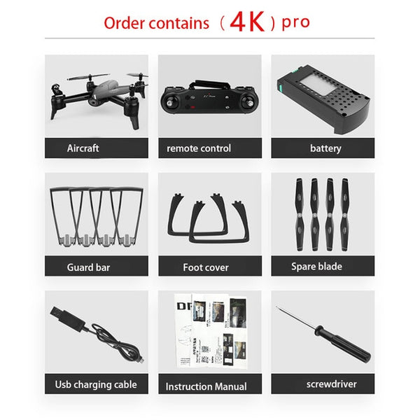 4K WiFi FPV RC Camera Drone