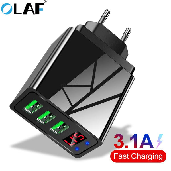 5V 3.1A Digital Display USB Charger