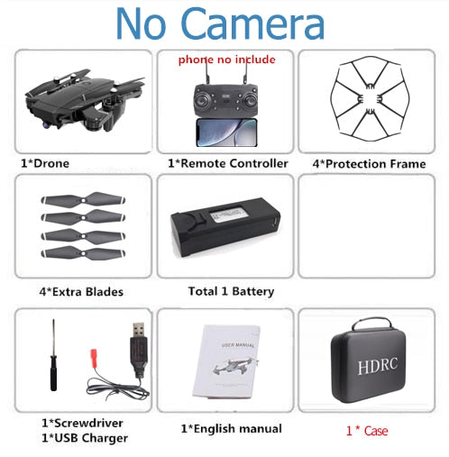 H13 RC 4K Drone With Wide-angle WiFi HD Camera