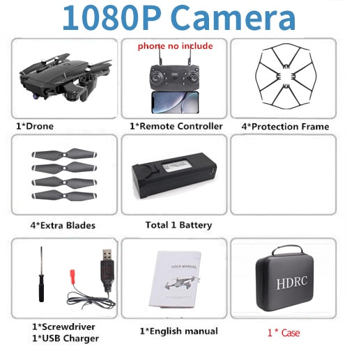 H13 RC 4K Drone With Wide-angle WiFi HD Camera