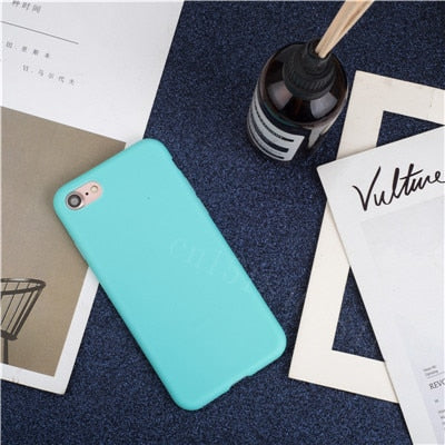 Luxury Thin Soft Color Phone Case
