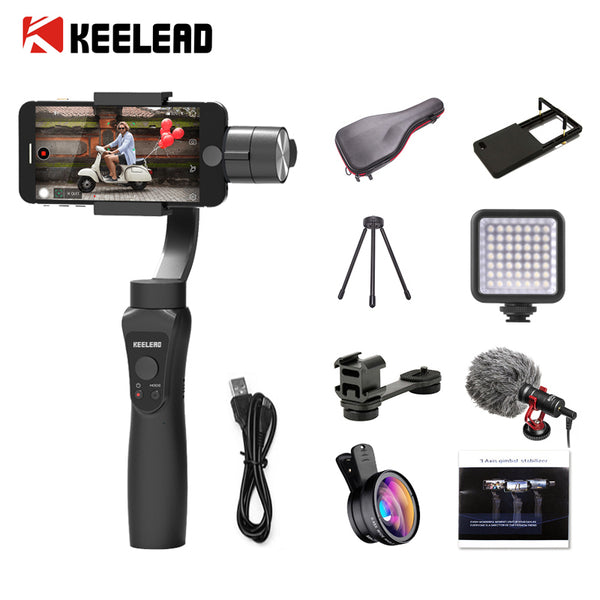 Handheld Smartphone 3 Axis Gimbal Stabilizer