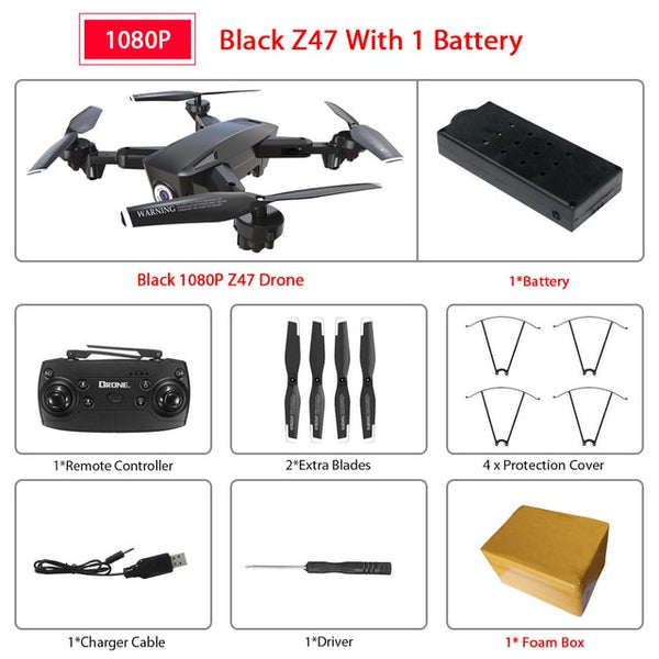 4K 1080P HD Camera RC Drone
