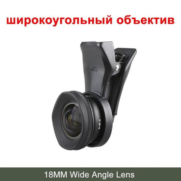 18 / 60MM Wide Angle 10X MacroPhone Lens