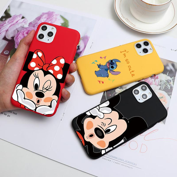 Cartoon Cute Print Soft TPU Cases