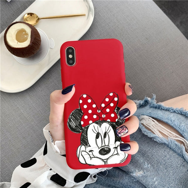 Cartoon Cute Print Soft TPU Cases