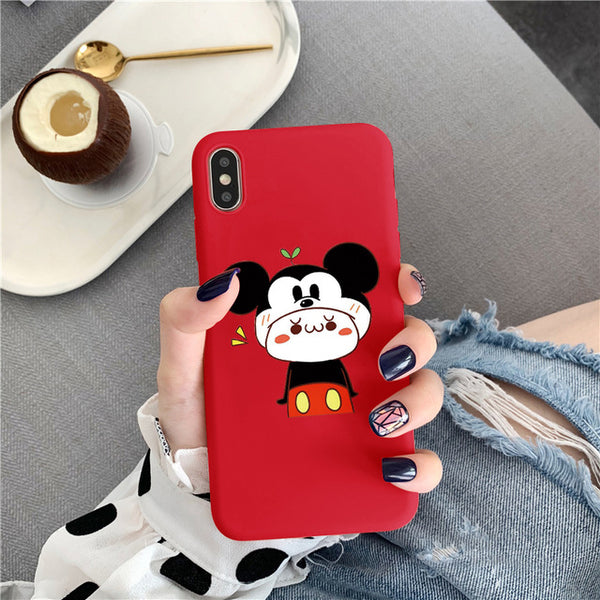 Cartoon Cute Print Soft TPU Cases