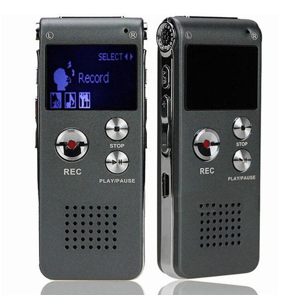 8GB Digital Rechargeable Voice Recorder