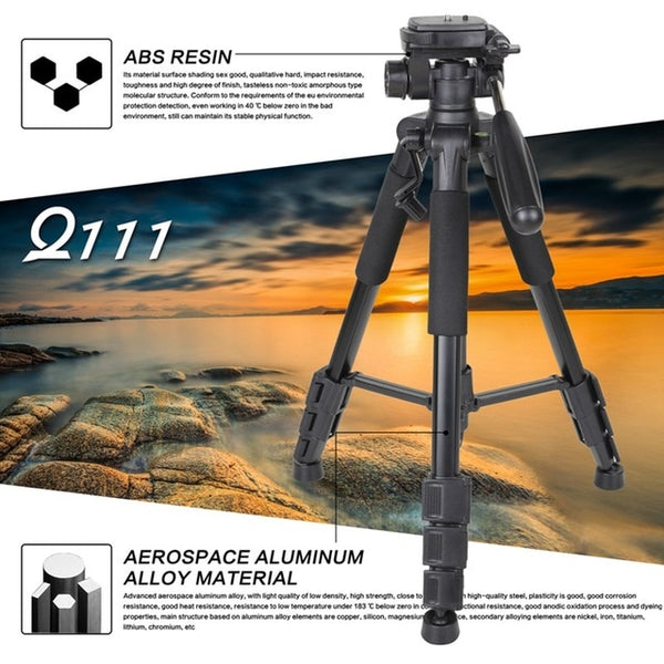 Professional Travel Aluminum Camera Tripod