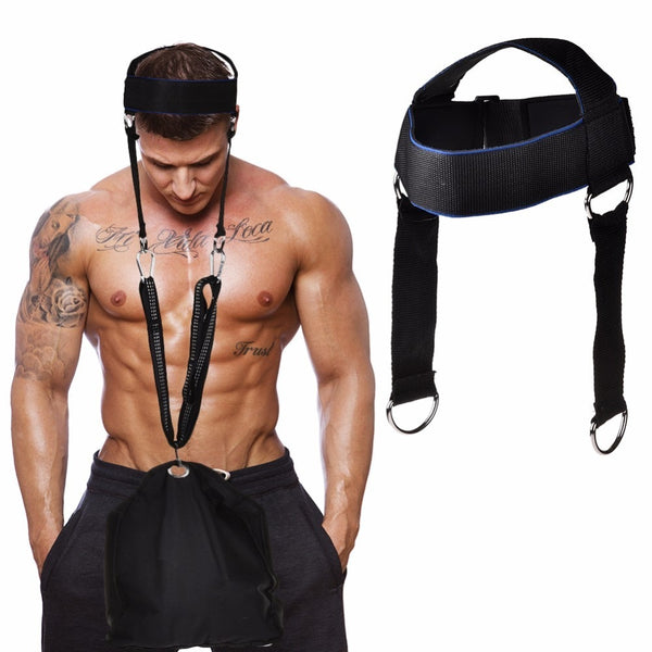 Head Neck Trainer Weight Lifting Belt