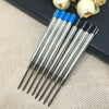 5PCS Refills Black Roller Ball Tactical Pen