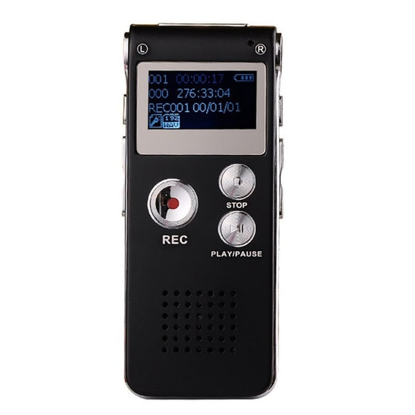 8 GB USB Dictaphone Voice Recorder