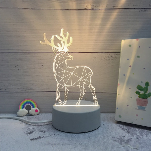 Novelty Creative 3D LED Night Lights