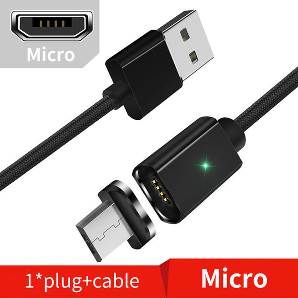 Magnetic Micro USB Cable For Phone