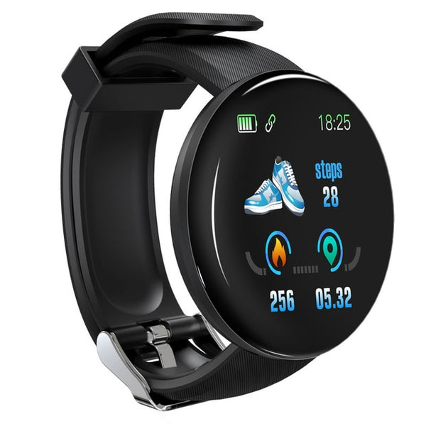 Waterproof Blood Pressure Round Smartwatch