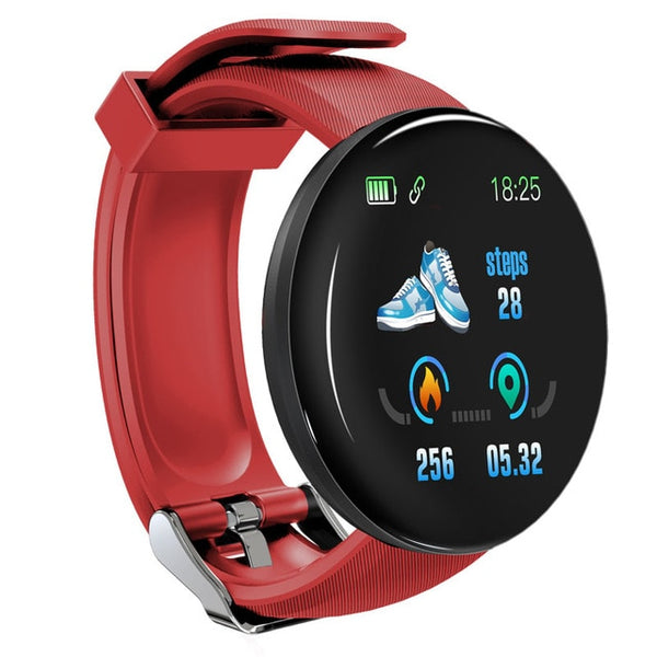 Waterproof Blood Pressure Round Smartwatch