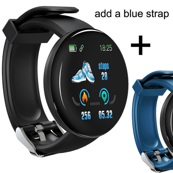 Waterproof Blood Pressure Round Smartwatch