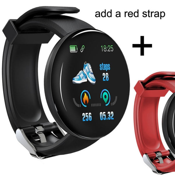 Waterproof Blood Pressure Round Smartwatch