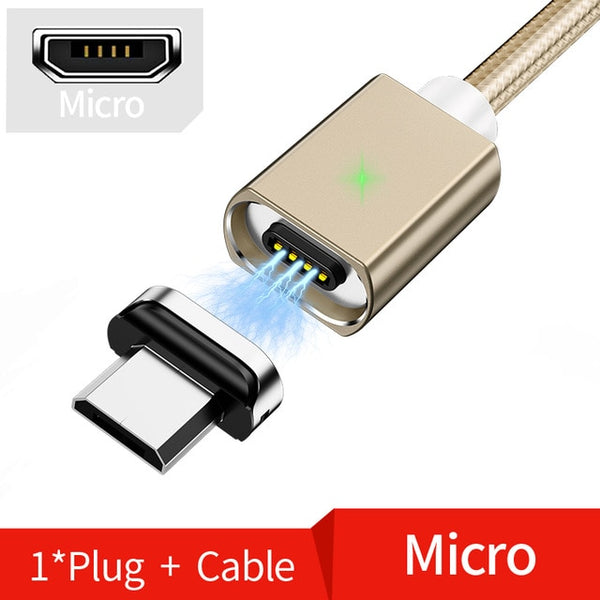 2M Magnetic Micro USB Cable For Phone