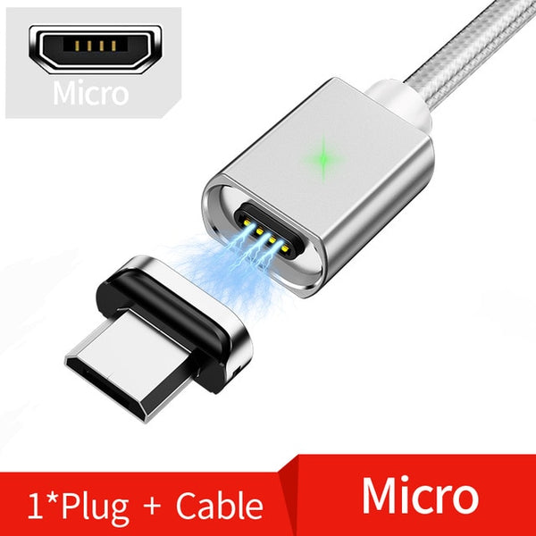 2M Magnetic Micro USB Cable For Phone