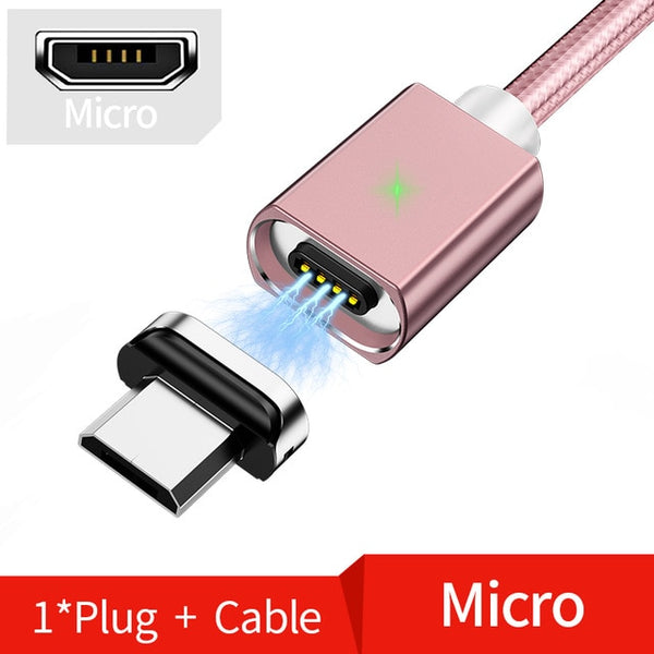 2M Magnetic Micro USB Cable For Phone