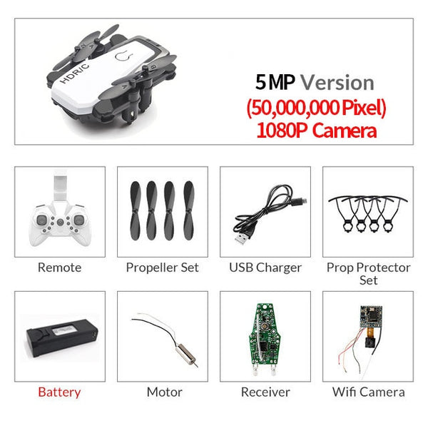 RC Quadrocopter Foldable Mini Drone
