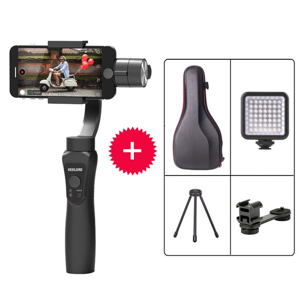 Pull & Zoom Handheld Gimbal Stabilizer
